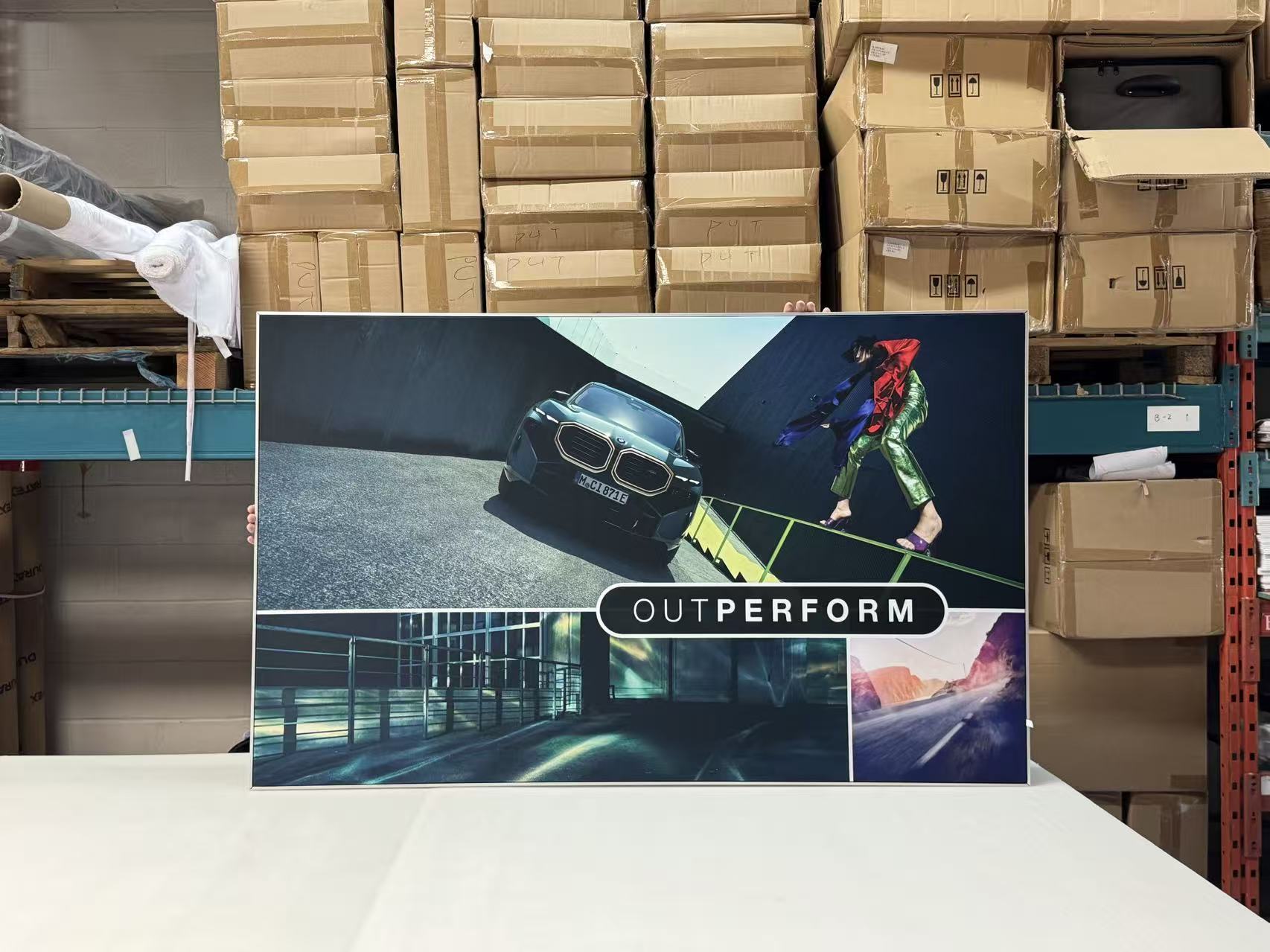 SEG fabric graphics installation