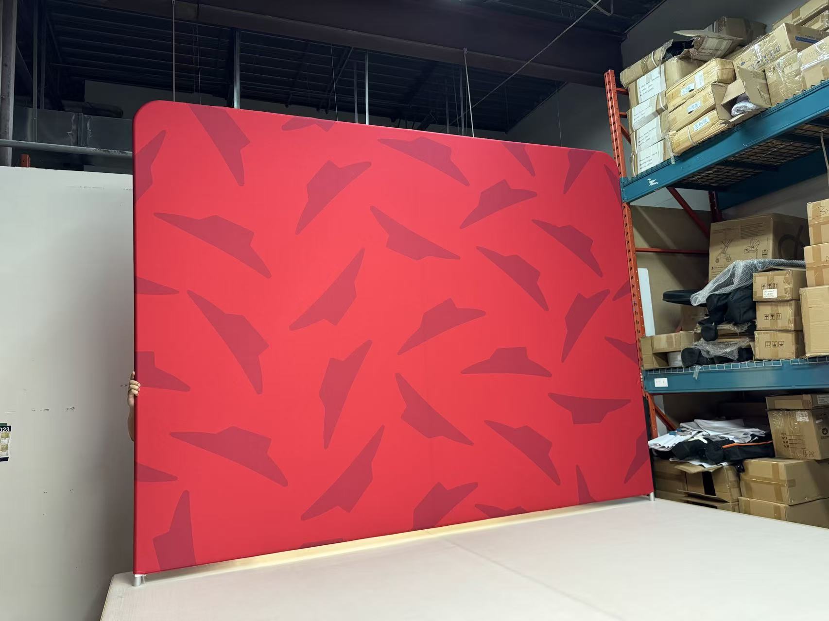 Portable backdrop display