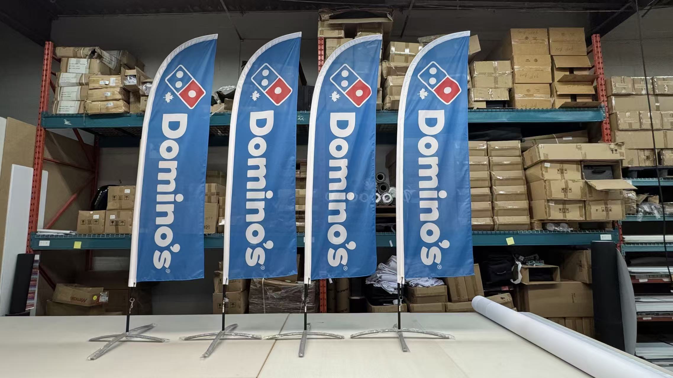Outdoor printed flag project